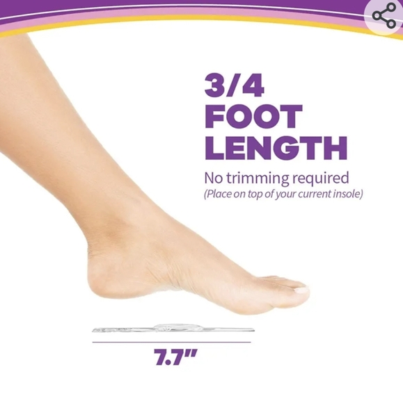 High Heel comfort bundle Dr Scholl's Gel insoles & Two leather suede Heel grips - Picture 5 of 13